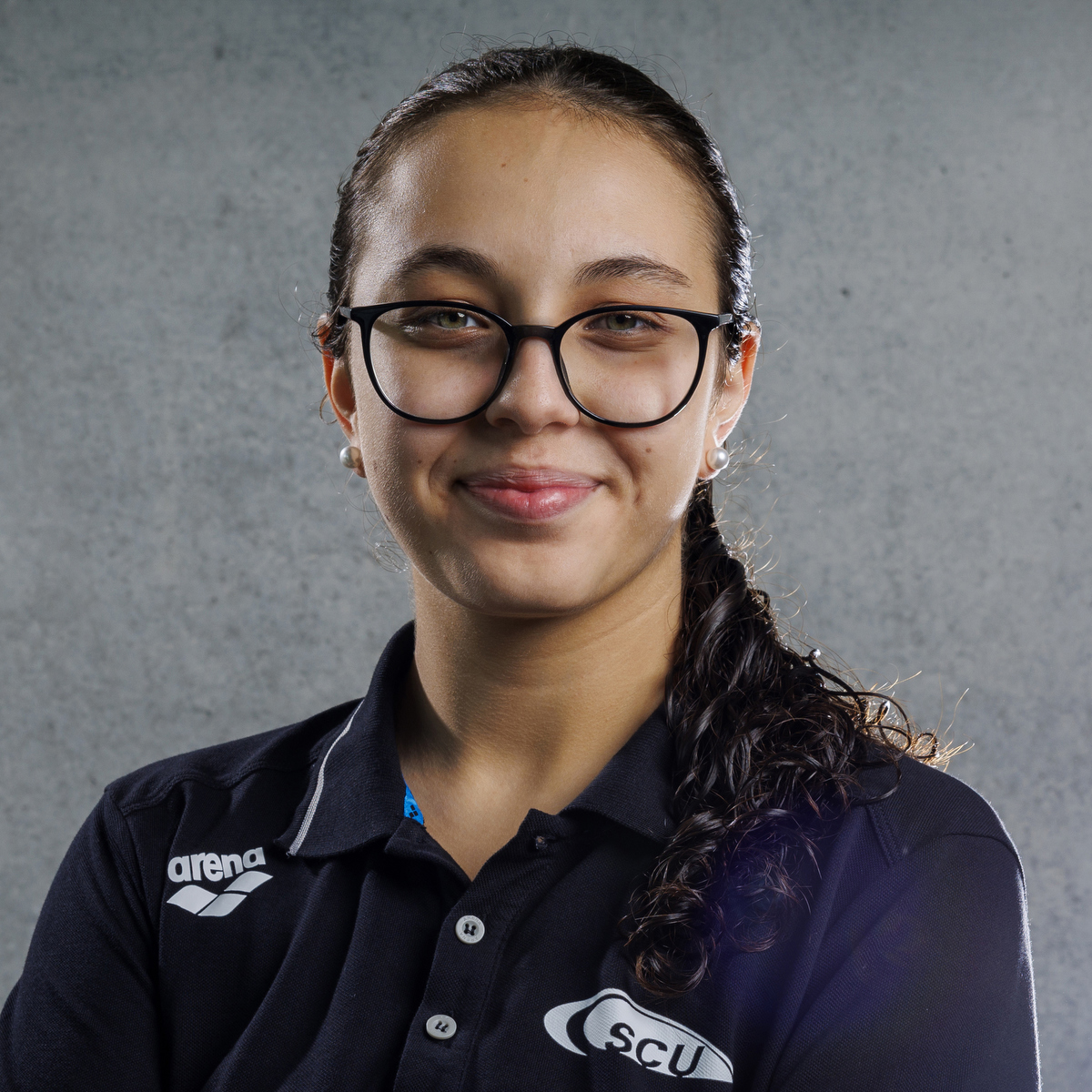 SC Uster's coach Soraya SCHMID of Switzerland poses for a portrait during a studio photo session in Uster, Switzerland, Sunday, Sept. 7, 2025. (Photo by Patrick B. Kraemer / MAGICPBK)