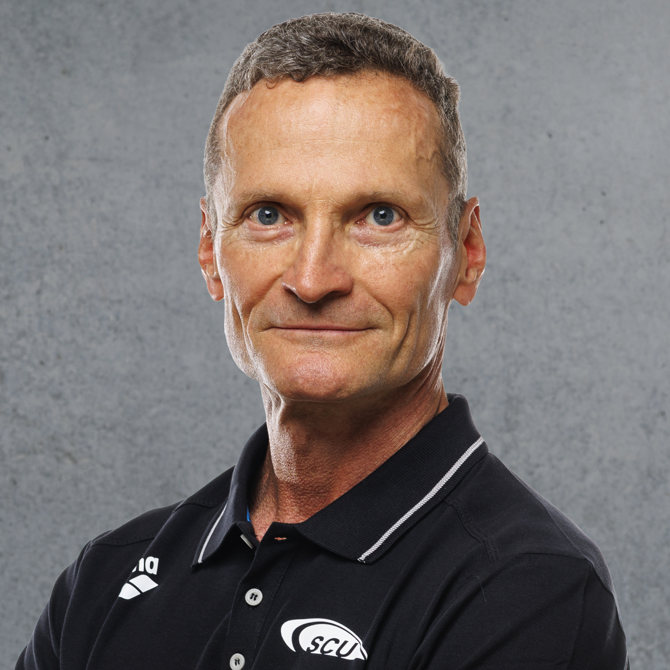 SC Uster's coach  Beat HUNGER of Switzerland poses for a portrait during a studio photo session in Uster, Switzerland, Sunday, April 12, 2026. (Photo by Patrick B. Kraemer / MAGICPBK)